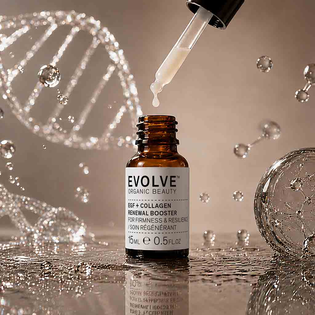 Evolve Organic Beauty EGF + Collagen Renewal Booster 15ml