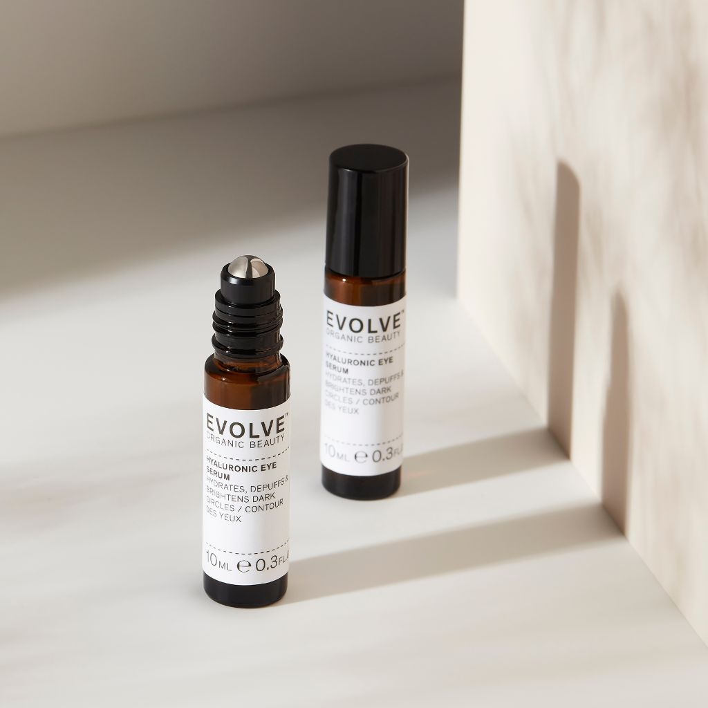 Evolve Organic Beauty Hyaluronic Eye Serum Hyaluronihappo Silmänympärysseerumi 10ml