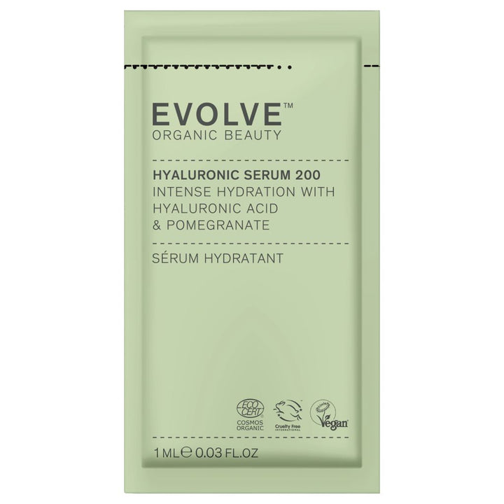 Evolve Organic Beauty Hyaluronic Serum 200 Hyaluronihapposeerumi 1ml Näyte