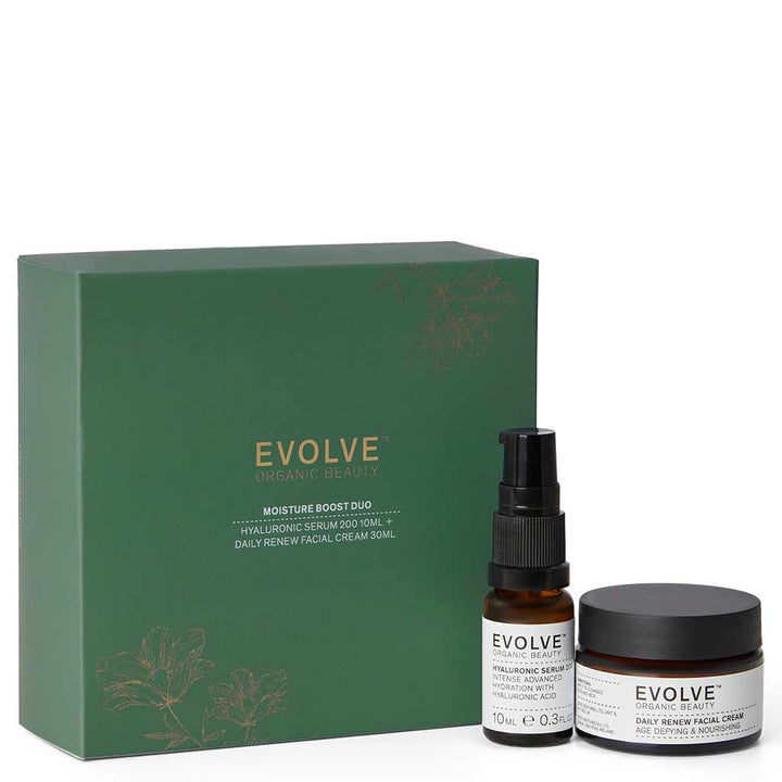 Evolve Organic Beauty Moisture Boost Duo Lahjapakkaus