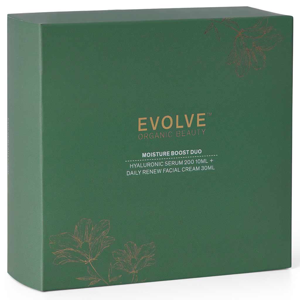 Evolve Organic Beauty Moisture Boost Duo Lahjapakkaus