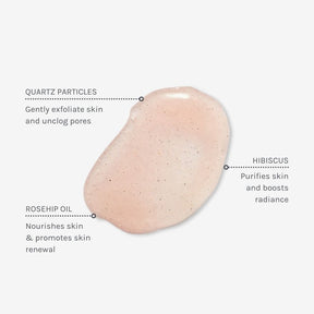 Evolve Organic Beauty Rose Quartz Facial Polish Ruusu & Kvartsi Kasvokuorinta 60ml