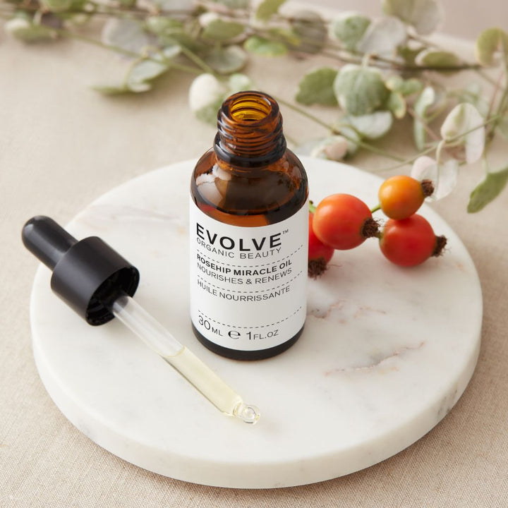 Evolve Organic Beauty Rosehip Miracle Oil Kasvoöljy 30ml