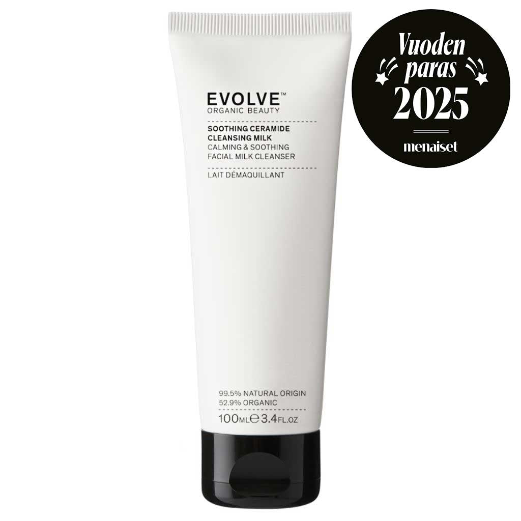 Evolve Organic Beauty Soothing Ceramide Cleansing Milk Puhdistusemulsio 100ml