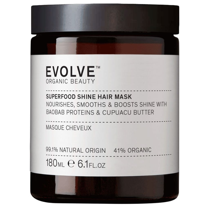 Evolve Organic Beauty Superfood Shine Hair Mask Hiusnaamio 180ml