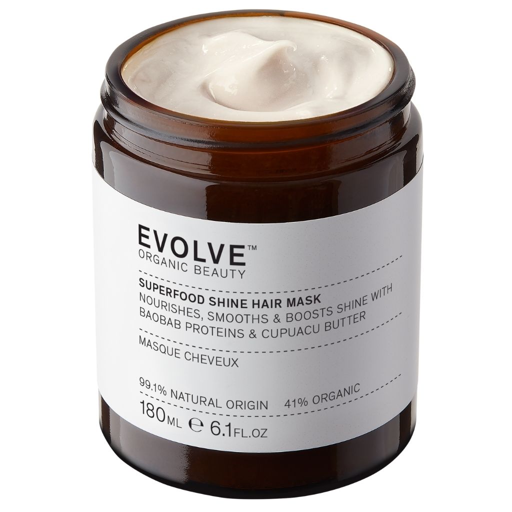 Evolve Organic Beauty Superfood Shine Hair Mask Hiusnaamio 180ml
