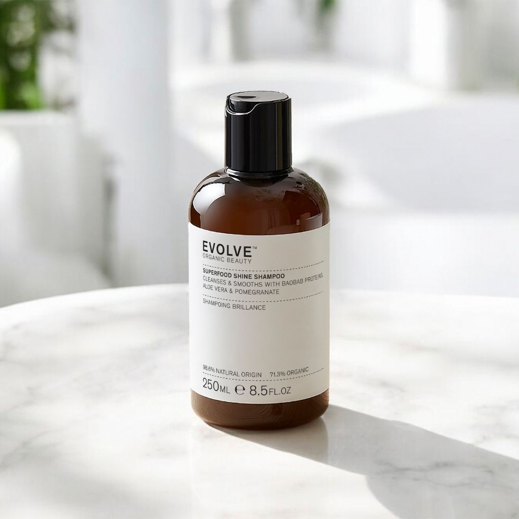 Evolve Organic Beauty Superfood Shine Shampoo 250ml