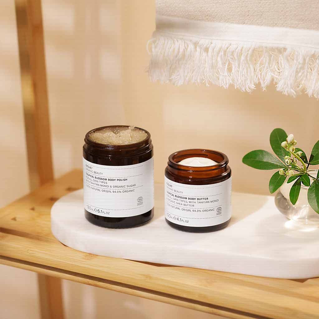 Evolve Organic Beauty Tropical Blossom Body Butter Vartalovoi 120ml