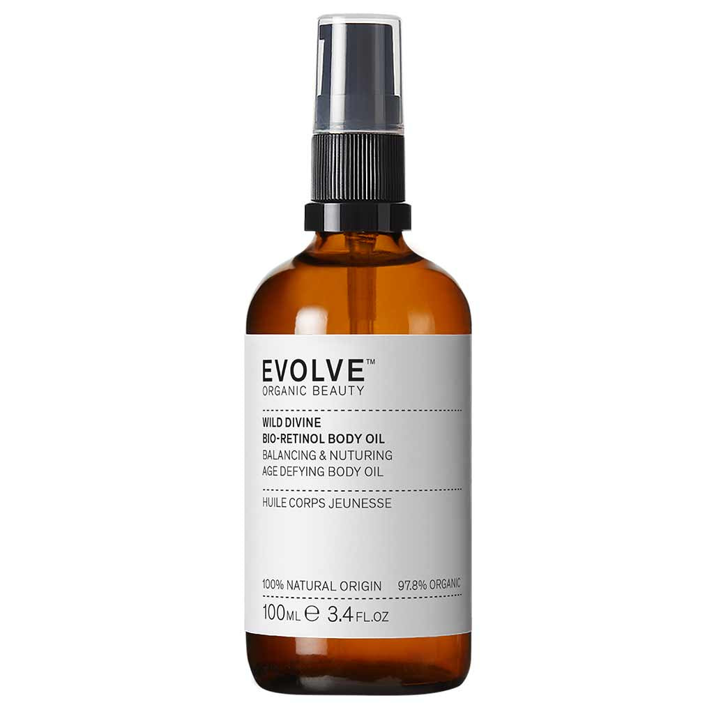 Evolve Organic Beauty Wild Divine Bio-Retinol Body Oil Vartaloöljy 100ml
