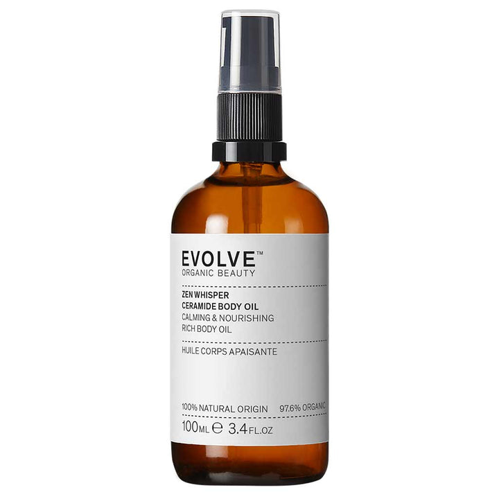 Evolve Organic Beauty Zen Whisper Ceramide Body Oil Vartaloöljy 100ml