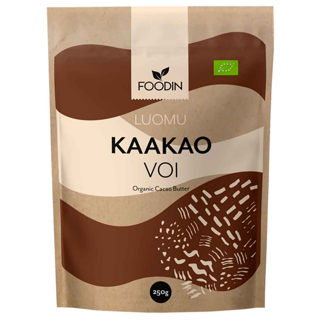 Foodin Kaakaovoi, Luomu, Raaka, 250g