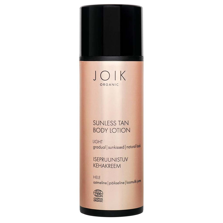 JOIK Organic Sunless Tan Body Lotion Itseruskettava voide 150ml Light