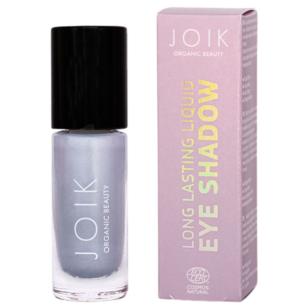 JOIK Organic Long Lasting Liquid Eye Shadow Nestemäinen Luomiväri - 02 Silver Grey