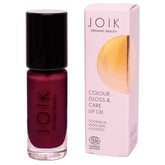 JOIK Organic Colour, Gloss & Care Lip Oil Sävyttävä Huuliöljy 4,5ml - 05 Berry Beautiful