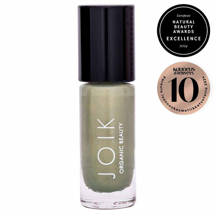 JOIK Organic Long Lasting Liquid Eye Shadow Nestemäinen Luomiväri - 03 Golden Green