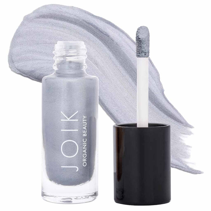 JOIK Organic Long Lasting Liquid Eye Shadow Nestemäinen Luomiväri - 02 Silver Grey
