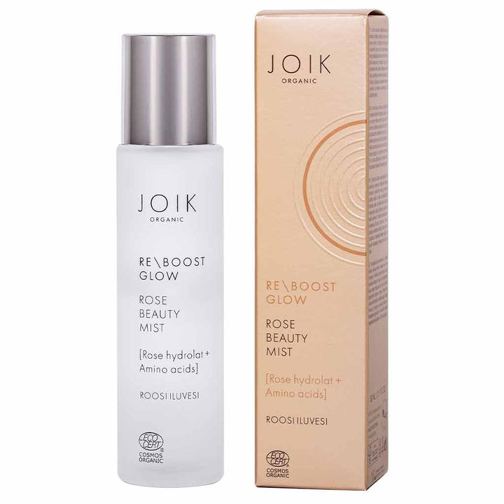 JOIK Organic Re-Boost Glow Rose Beauty Mist Kasvosuihke 50ml