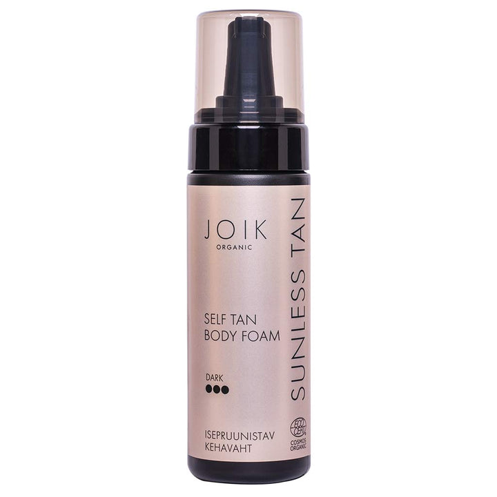 JOIK Organic Sunless Tan Self Tan Foam Dark COS ORG 150ml