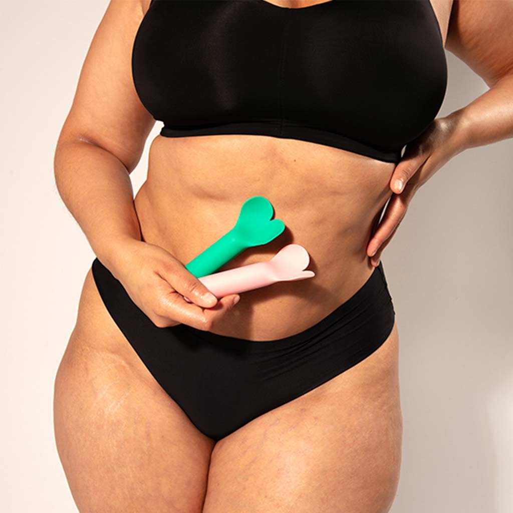 Je Joue Amour Bullet Vibrator with Fluttering Heart Tip - Emerald Green