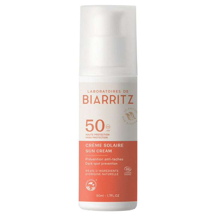 Laboratoires de Biarritz Aurinkovoide kasvoille SPF50 50ml