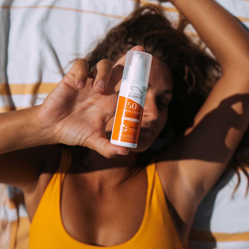 Outlet Alga Maris Aurinkovoide kasvoille SPF50 - 50ml