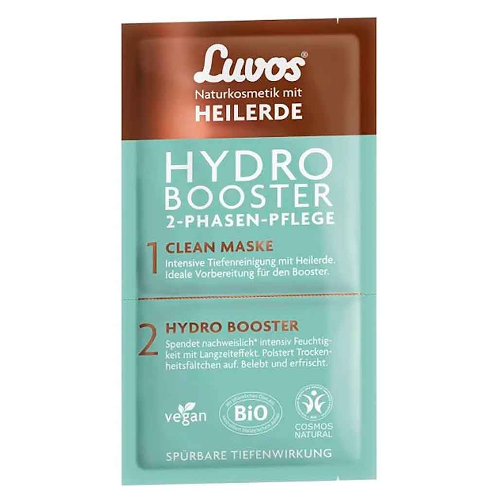 Outlet Luvos Hydro Booster + Clean Mask Kasvonaamio ja Booster 9,5ml