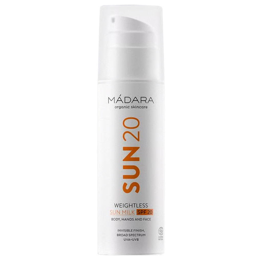 Madara Weightless Sun Milk Aurinkoemulsio SK20 150ml