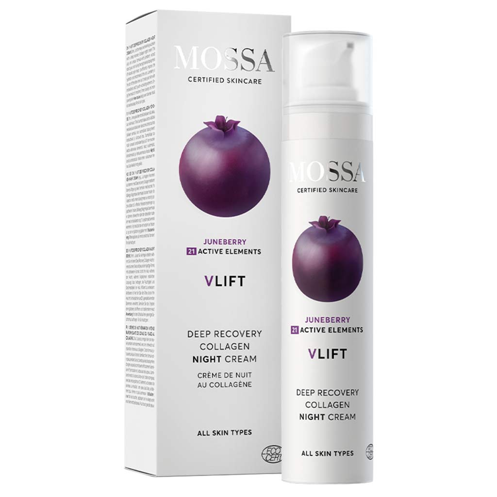 Mossa V-LIFT Deep Recovery Collagen Night Cream Yövoide 50ml