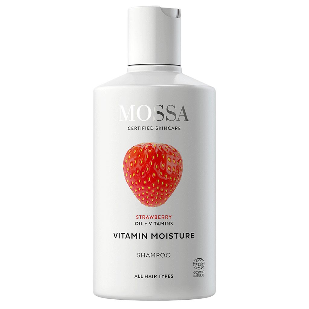 Mossa Vitamin Moisture Shampoo Mansikka 300ml