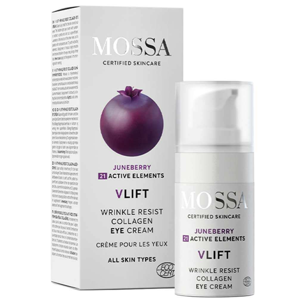 Mossa V-LIFT Wrinkle Resist Collagen Eye Cream Silmänympärysvoide 15 ml
