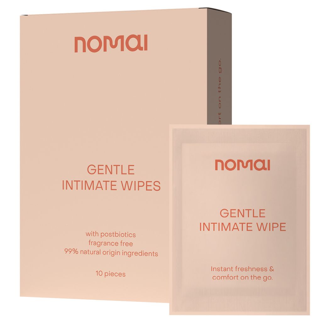 Nomai Gentle Intimate Wipes Intiimipyyhkeet Cosmos Natural