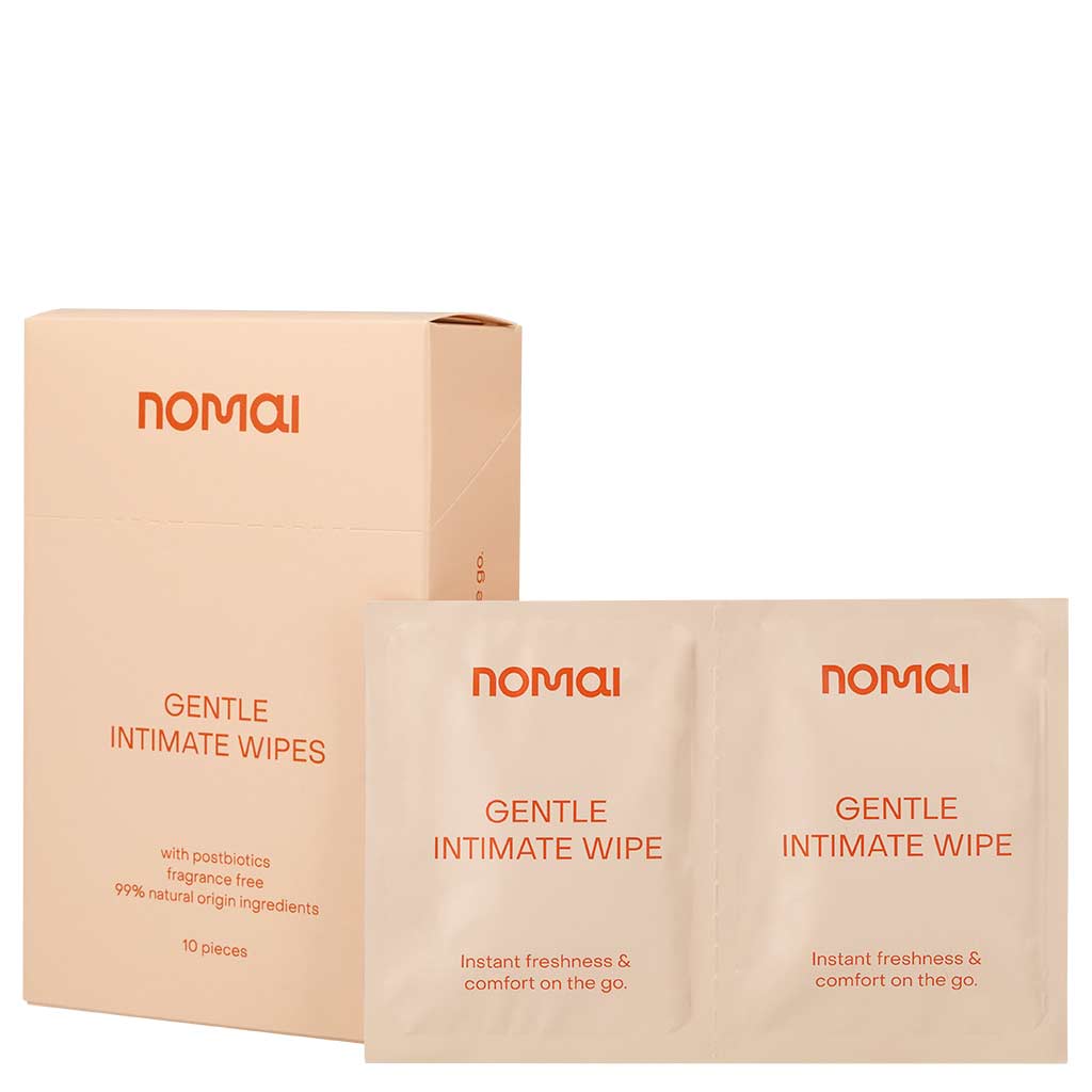Nomai Gentle Intimate Wipes Intiimipyyhkeet Cosmos Natural