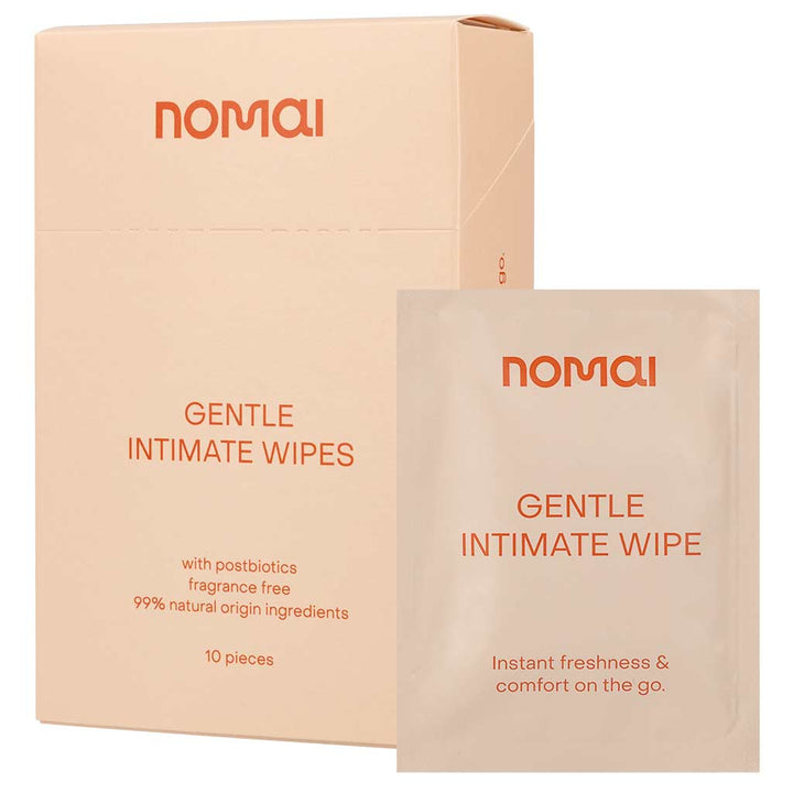Nomai Gentle Intimate Wipes Intiimipyyhkeet Cosmos Natural