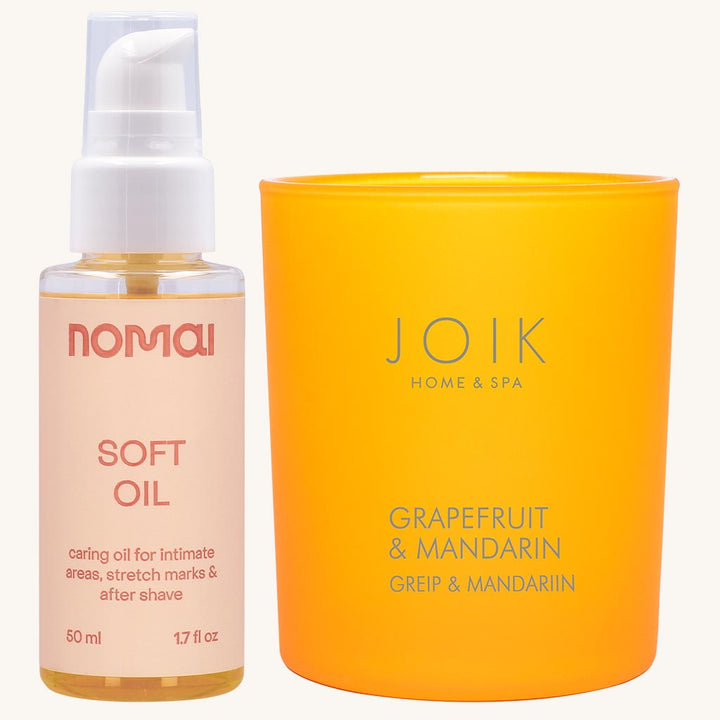 Nomai Soft Oil + JOIK Home & SPA Grapefruit Mandarin Tuotesetti