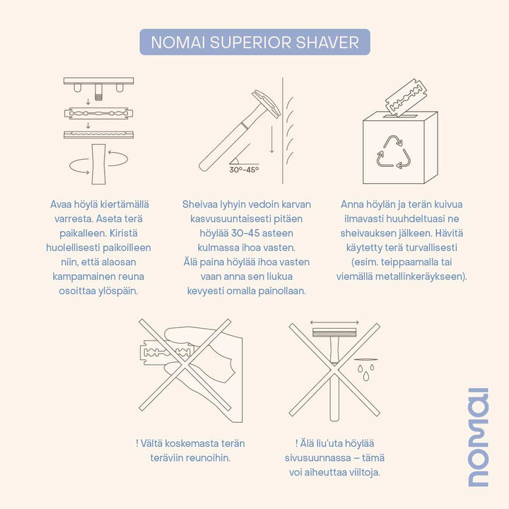Nomai Superior Shaver Kestohöylä