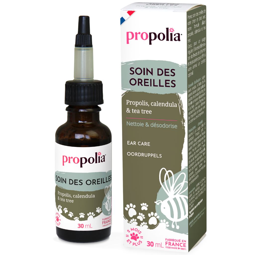 Propolia Ear Care Puhdistava ja rauhoittava hoitoneste lemmikille 30ml