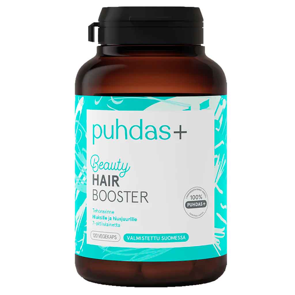 Puhdas+ Hair Booster 120 vegekaps