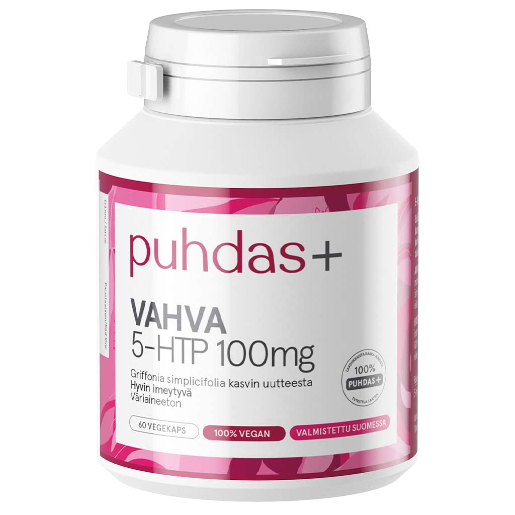 Outlet Puhdas+ 5-HTP 100 mg 60 kaps