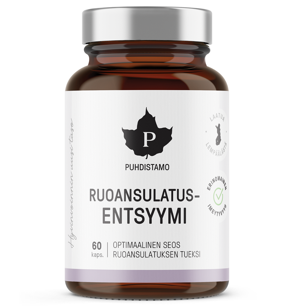 Puhdistamo Ruoansulatusentsyymit 60 kaps