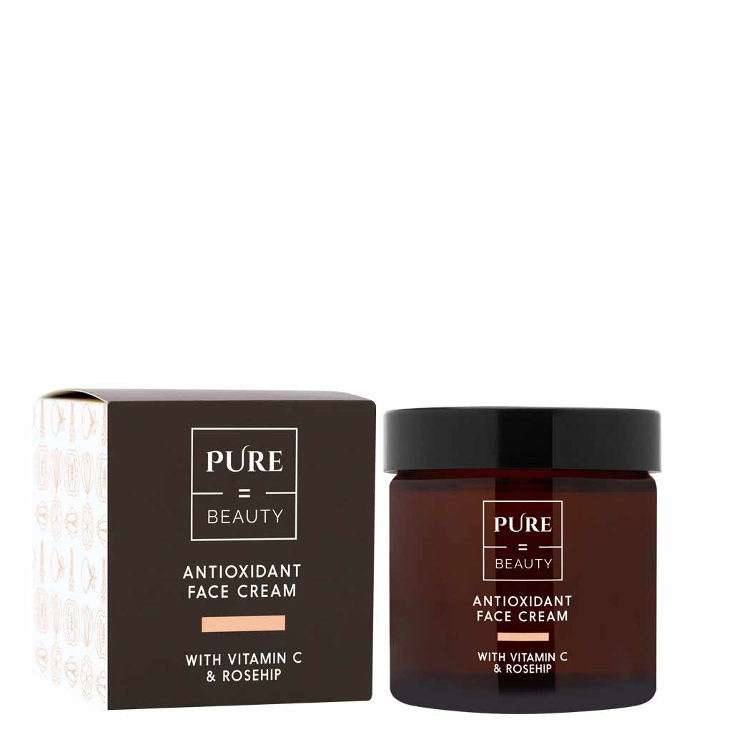 Outlet Pure=Beauty Antioksidanttinen kasvovoide + C-vitamiini & Ruusunmarja 60 ml