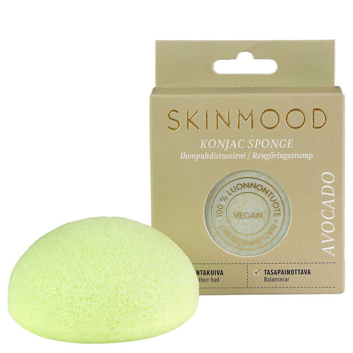 Outlet SkinMood Konjac Avokado Kasvosieni Sekaiholle