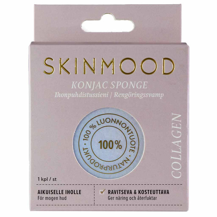 SkinMood Konjac Kollageeni kasvosieni aikuiselle iholle