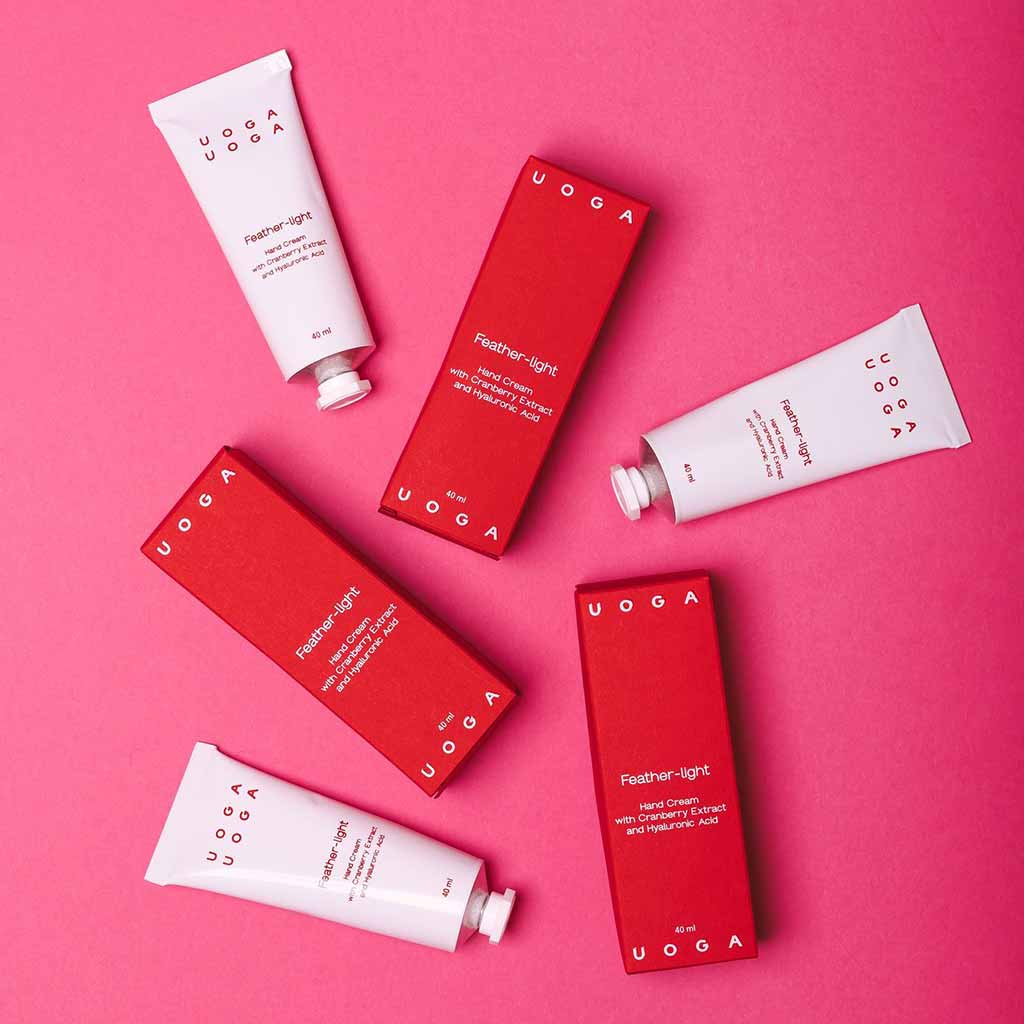 Uoga Uoga Feather Light Käsivoide karpalo 40ml