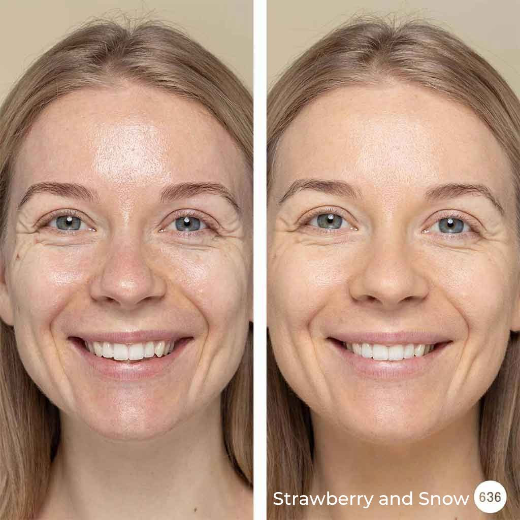 Uoga Uoga Mineraalimeikkipohja SPF15 10g - 636 Strawberry and Snow