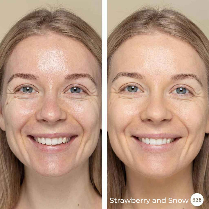 Uoga Uoga Mineraalimeikkipohja SPF15 10g - 636 Strawberry and Snow