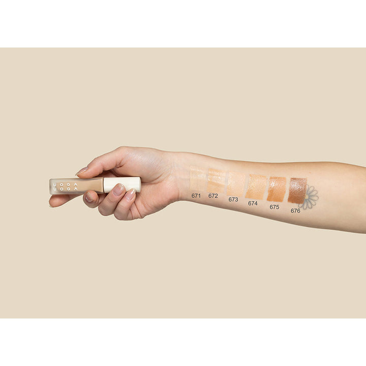 Uoga Uoga Liquid Mineral Concealer Nestemäinen Peitevoide 5ml - 673 Invisible Hero No. 3 - Light Cold