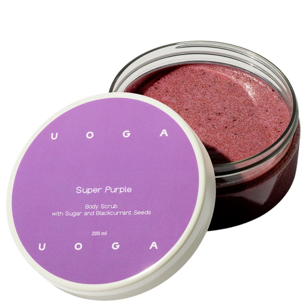 Uoga Uoga Super Purple Body Scrub Vartalokuorinta 200ml