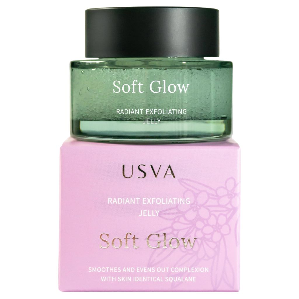 Usva Cosmetics Soft Glow Radiant Exfoliating Jelly Kasvokuorinta 50ml