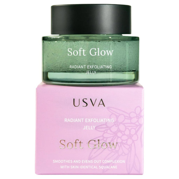 Usva Cosmetics Soft Glow Radiant Exfoliating Jelly Kasvokuorinta 50ml