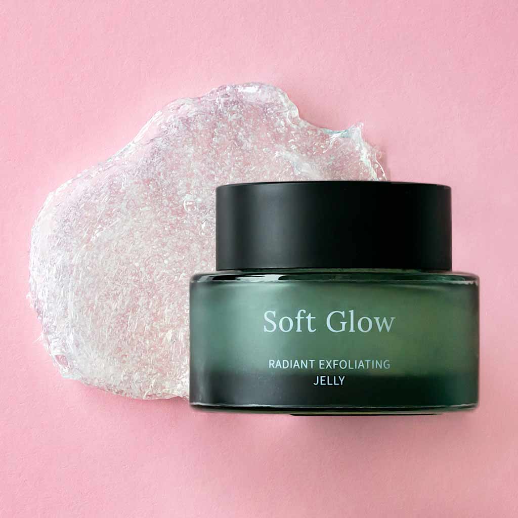 Usva Cosmetics Soft Glow Radiant Exfoliating Jelly Kasvokuorinta 50ml